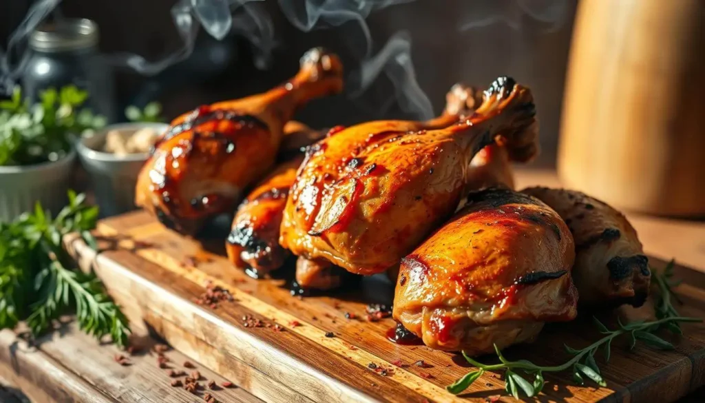 Smoked Chicken Legs and Thighs Carnivore Recipe 