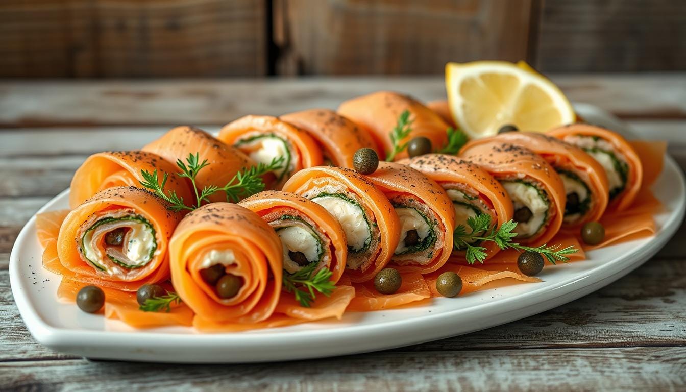 chatelaine smoked salmon roll