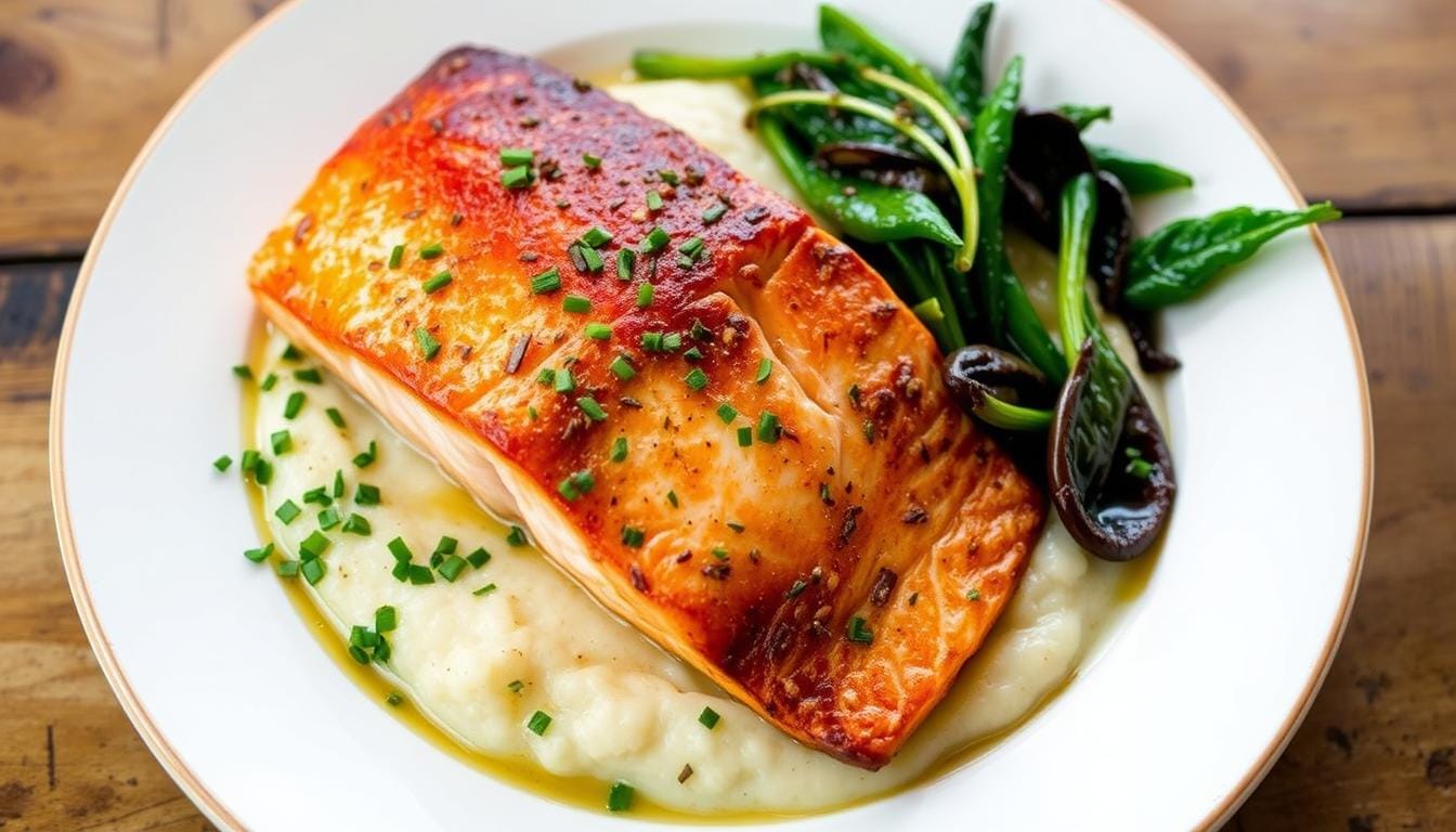 salmon and grits recipe