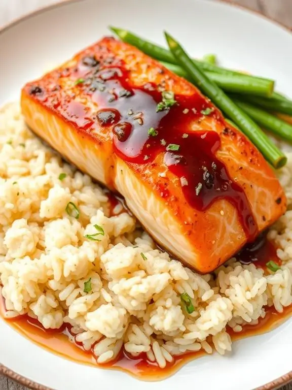 Baked Salmon Belly with Maple Soy Glaze