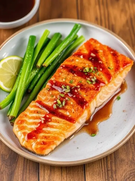 Crispy Baked Salmon Belly with Soy-Ginger Glaze