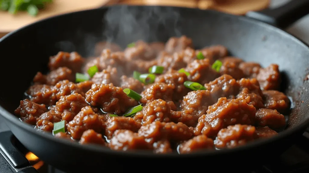 Ground Beef Bulgogi Recipe