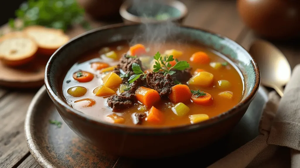 cooking recipes with beef jerky soup