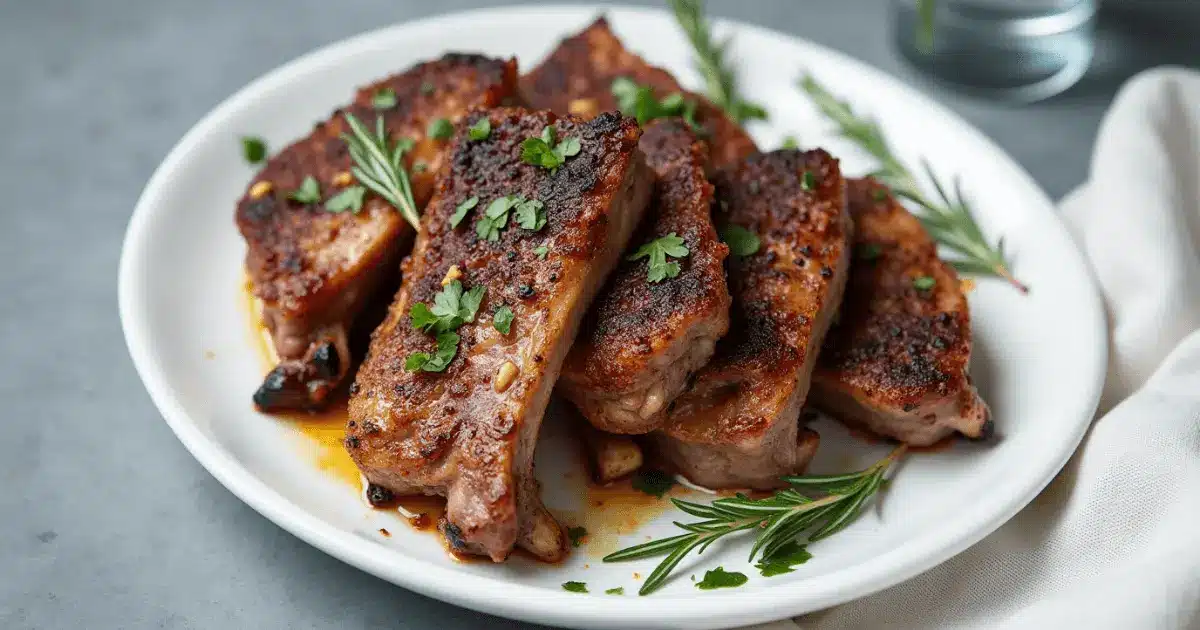 lamb breast recipe