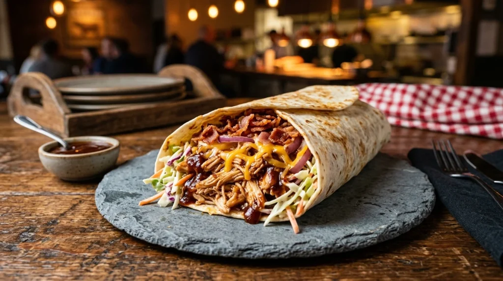 Barbecue Chicken Wrap