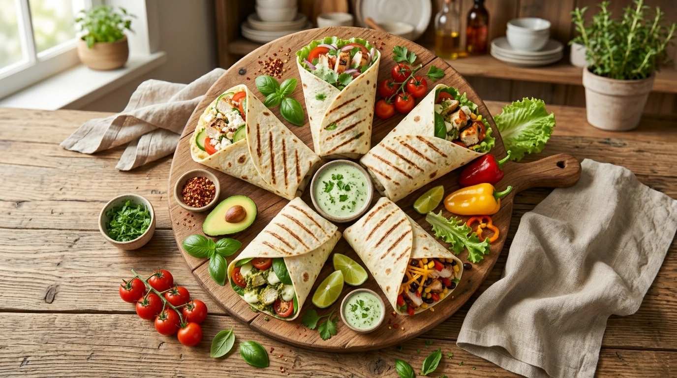 15 Chicken Wrap Ideas Packed with Protein and Flavor, Ready in Minutes
