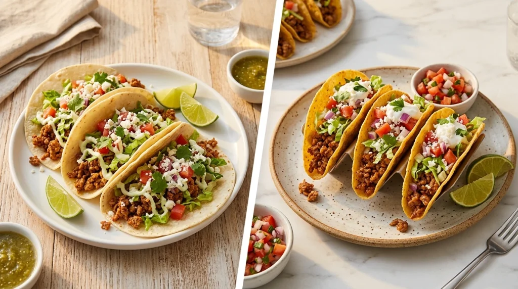 Ground Turkey Tacos Variations