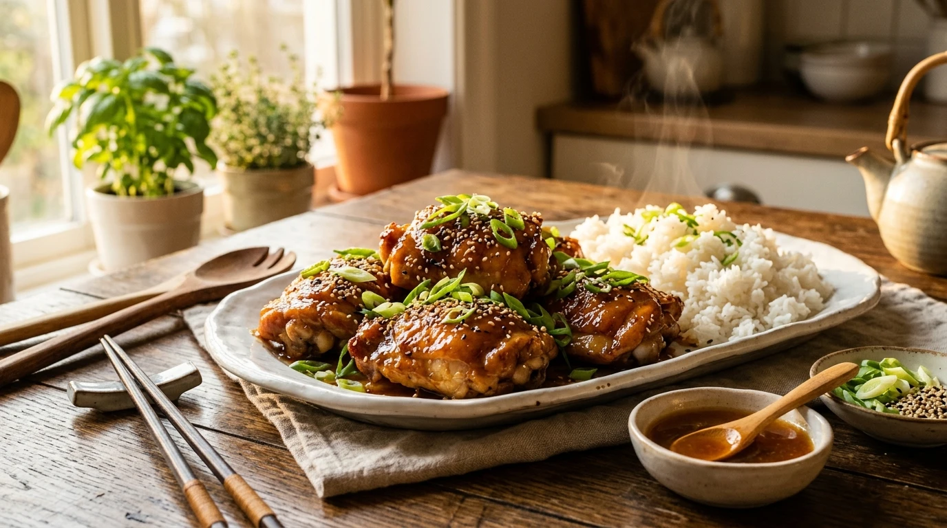 Honey Garlic Chicken in 30 Minutes With No Fancy Ingredients