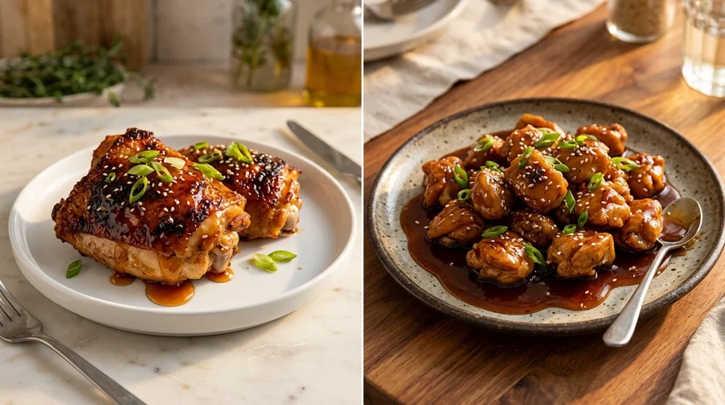 Honey Garlic Chicken Variations