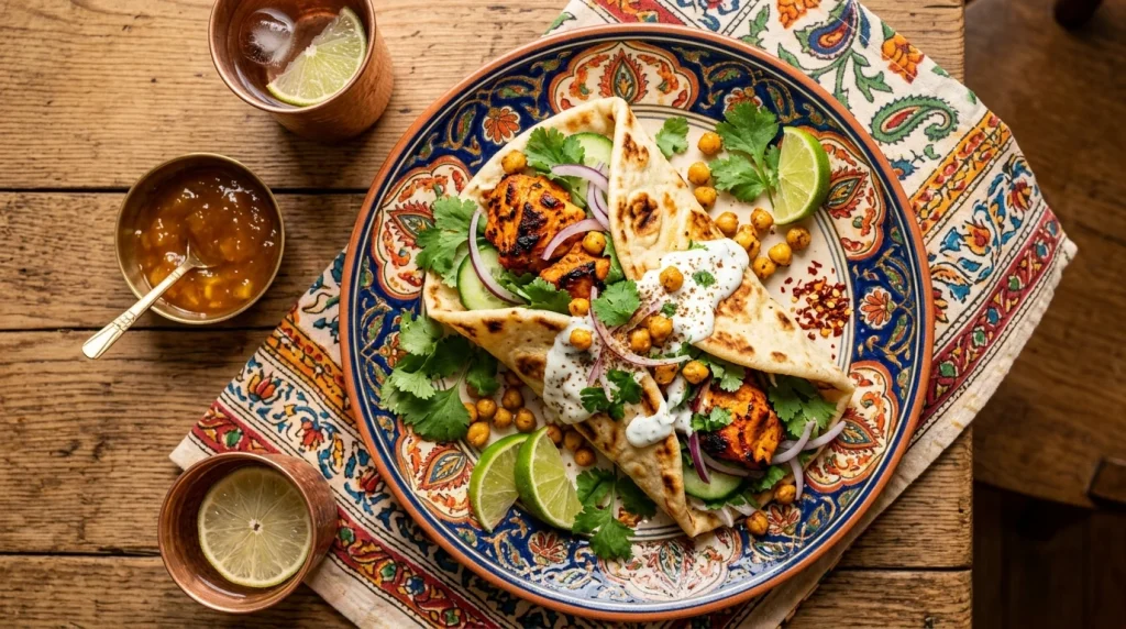 Tandoori Chicken Wrap
