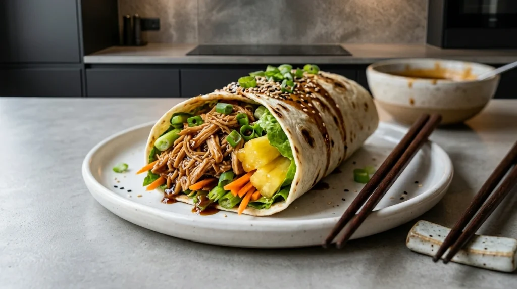 Teriyaki Chicken Wrap
