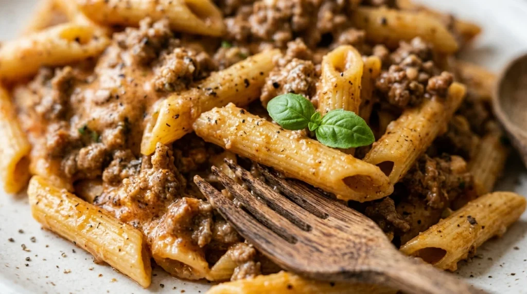 pasta luxurious sauce