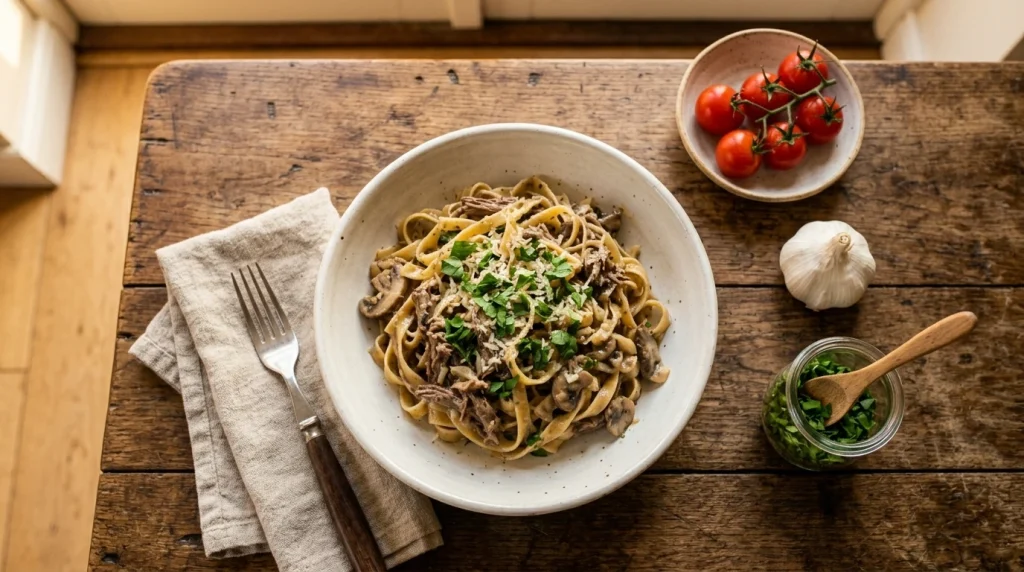 pasta transform into pure comfort in a single pan