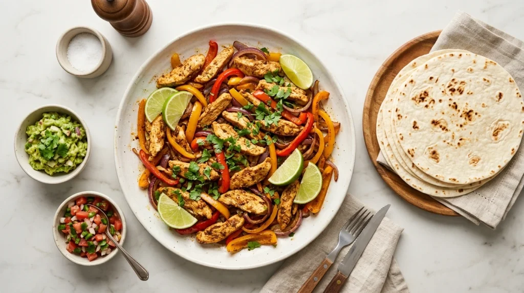 Classic Tex-Mex sheet pan chicken fajitas