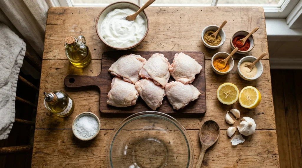 Greek yogurt chicken ingredients
