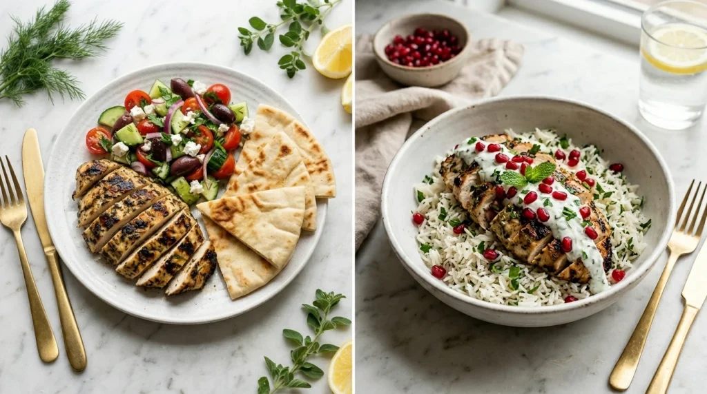 Greek yogurt chicken variations