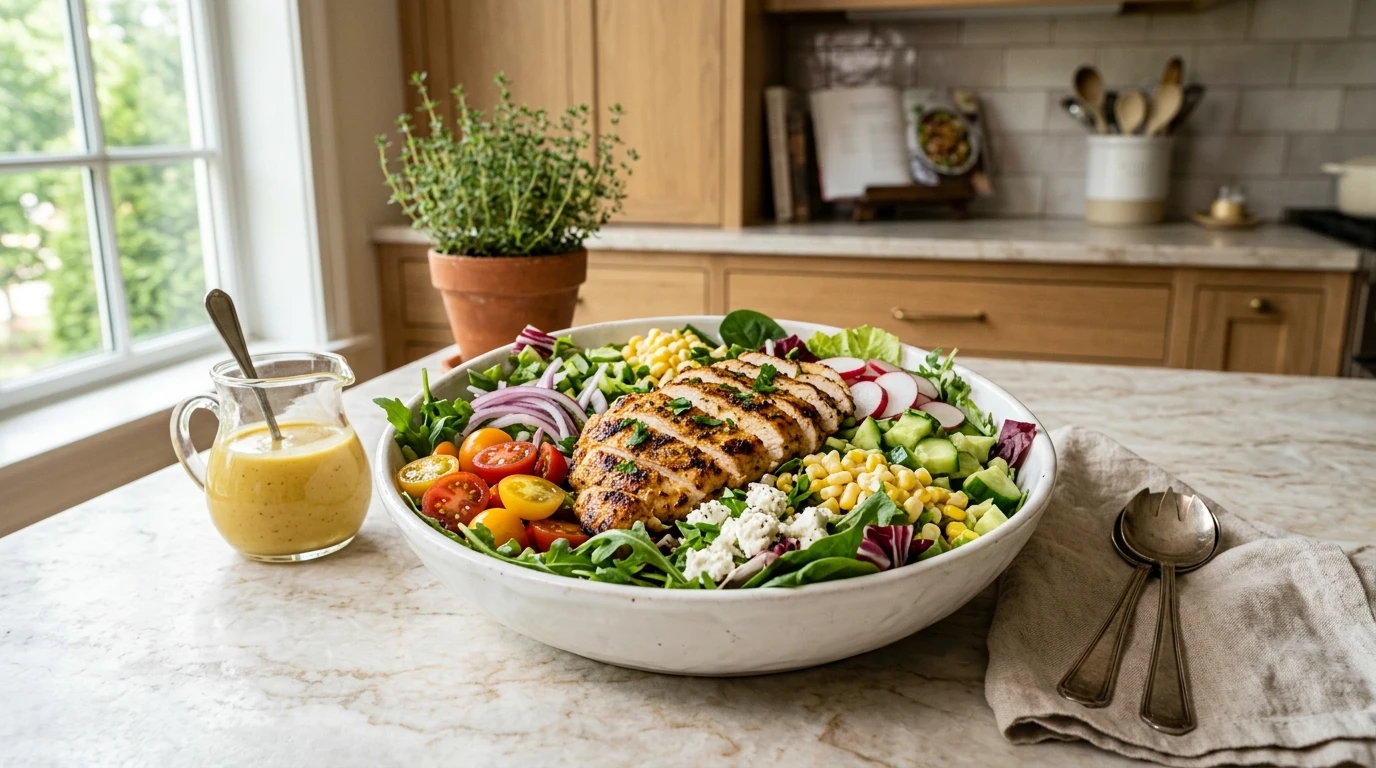 Honey Mustard Chicken Salad Ready in 15 Minutes