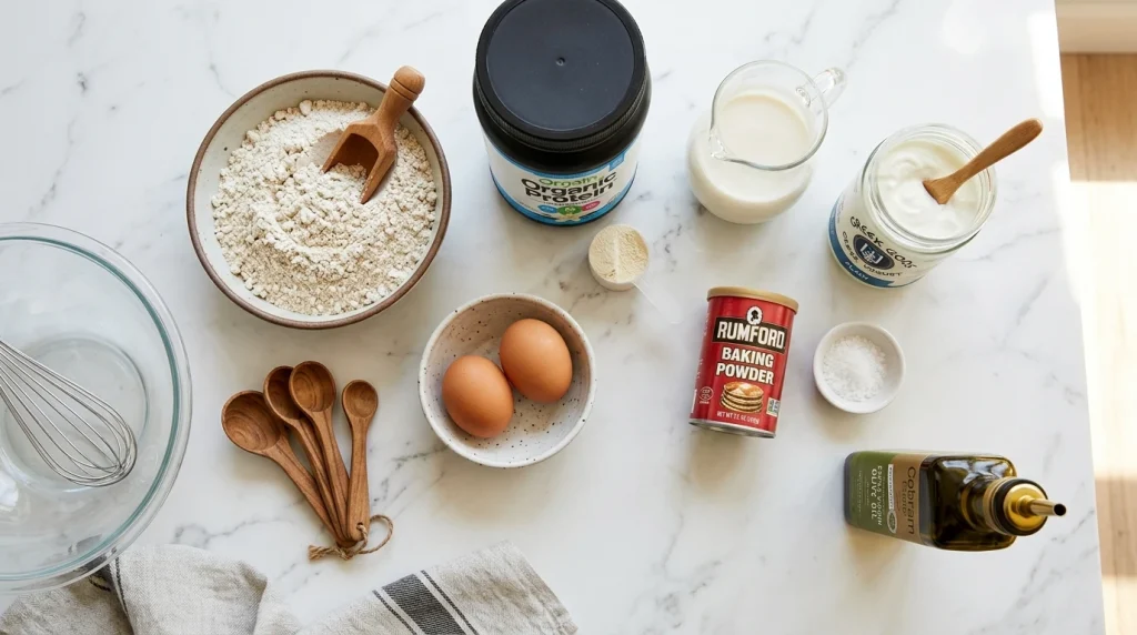 Pancake ingredients