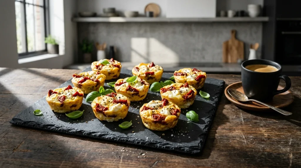 Sun-Dried Tomato egg Bites