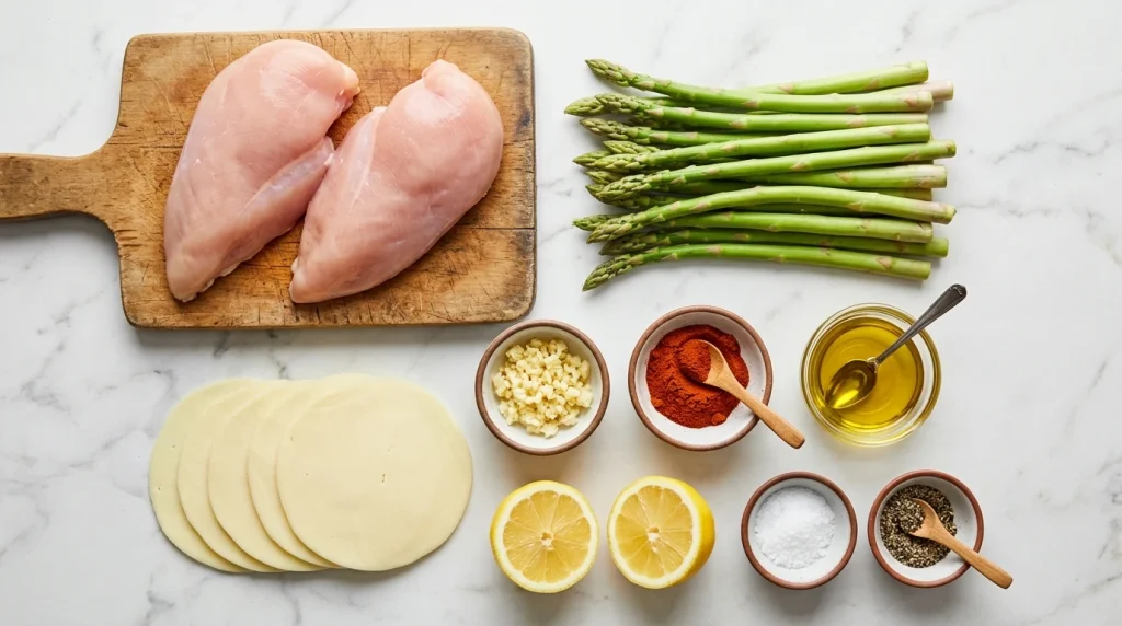 asparagus stuffed chicken breast ingredients