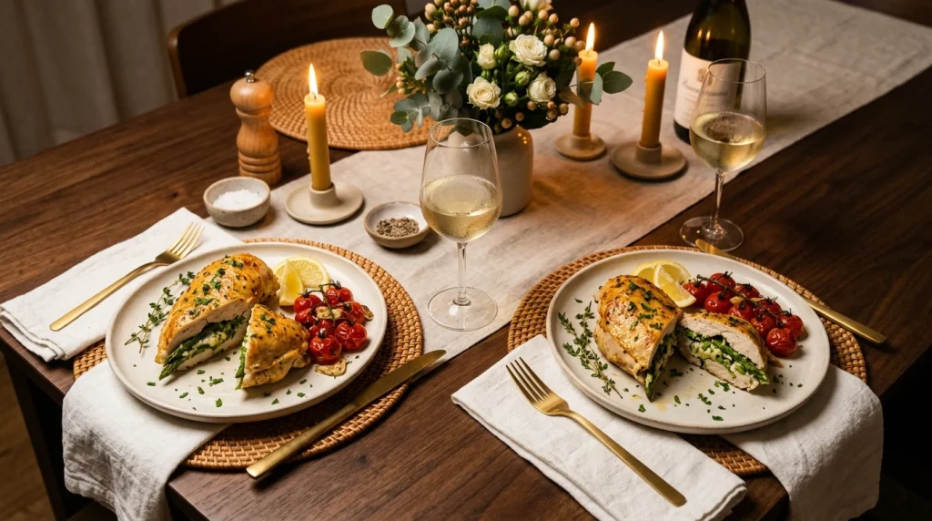 asparagus stuffed chicken breast servings