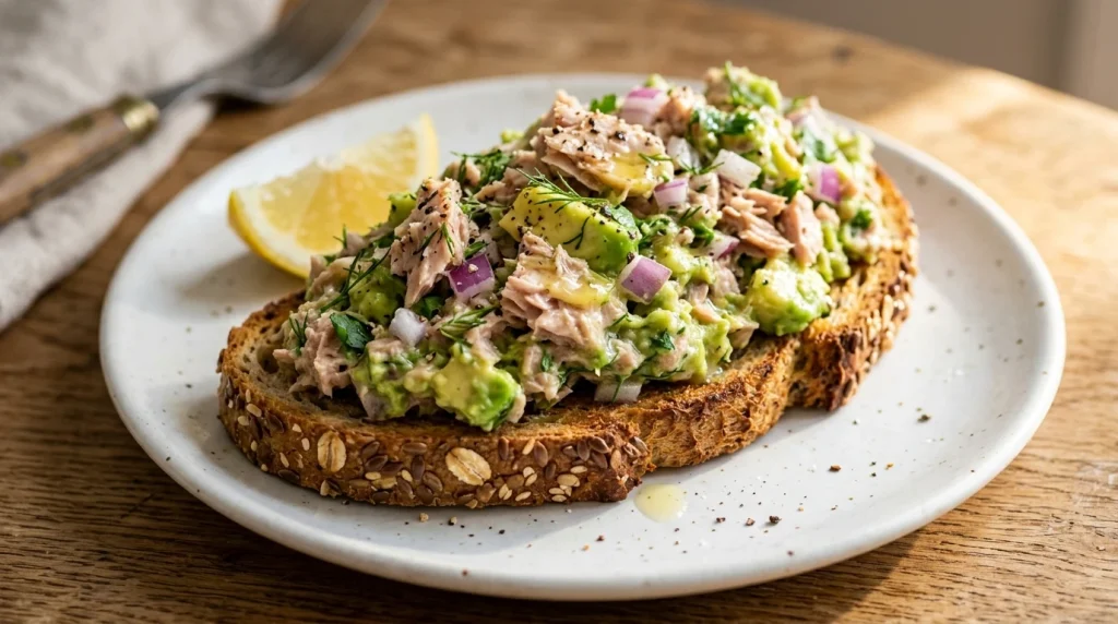 avocado tuna salad