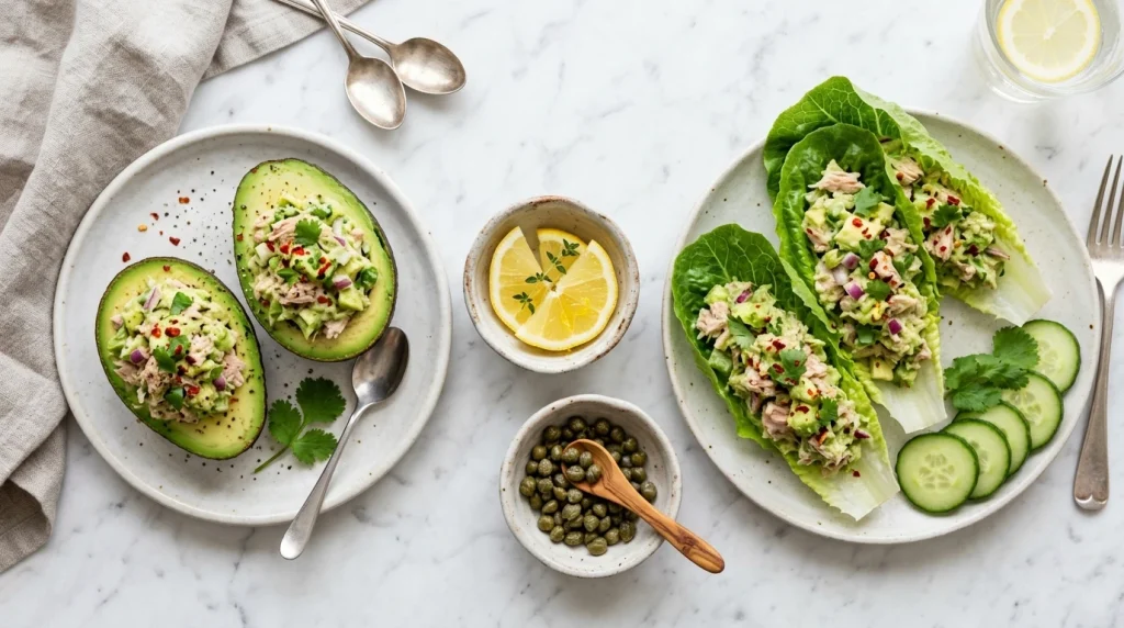 avocado tuna salad variations