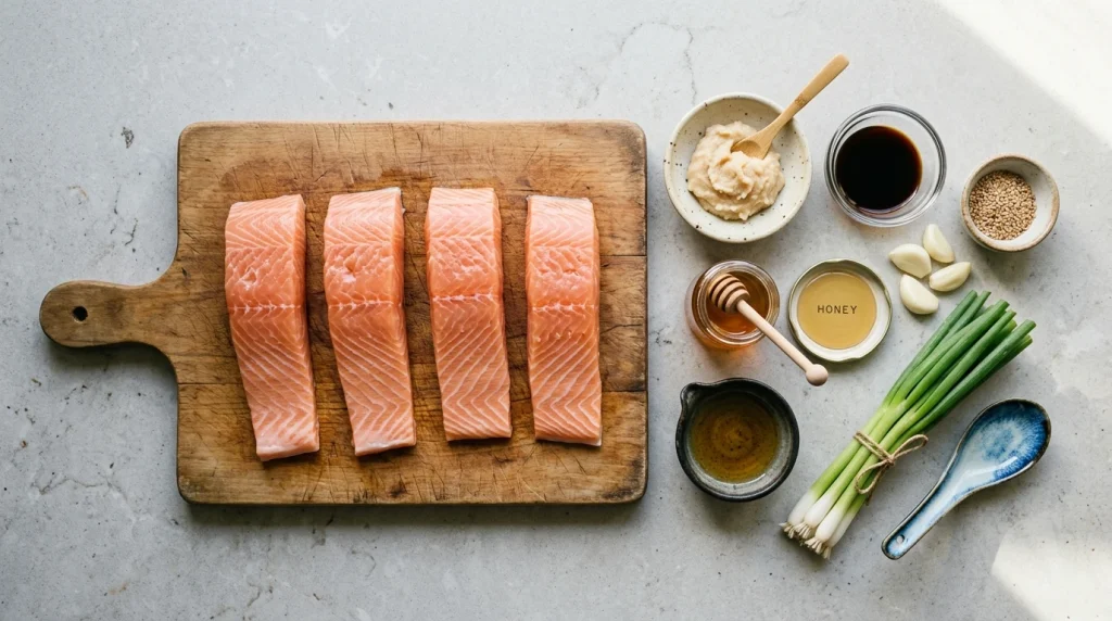 baked miso salmon ingredients