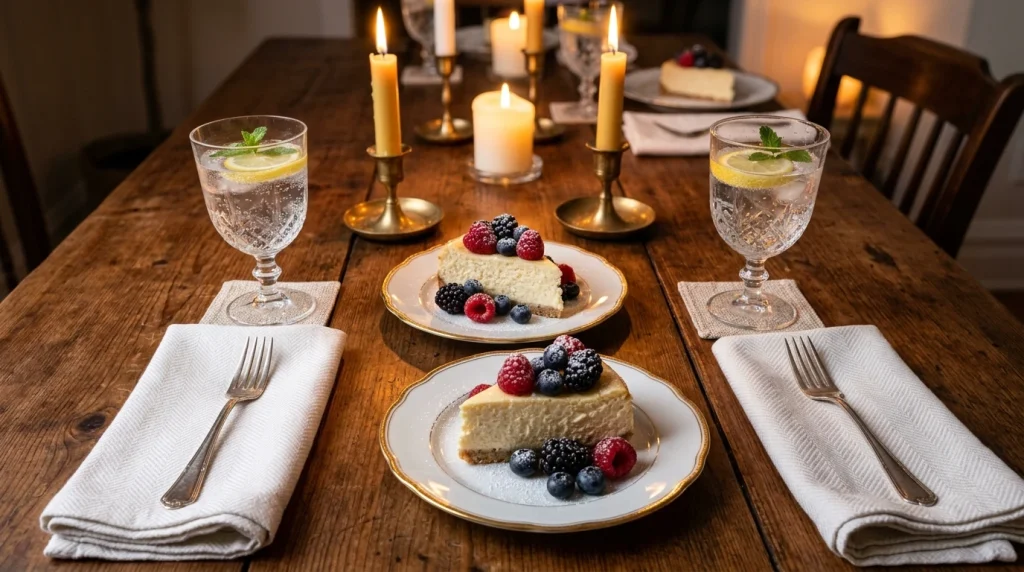 cheesecake serving