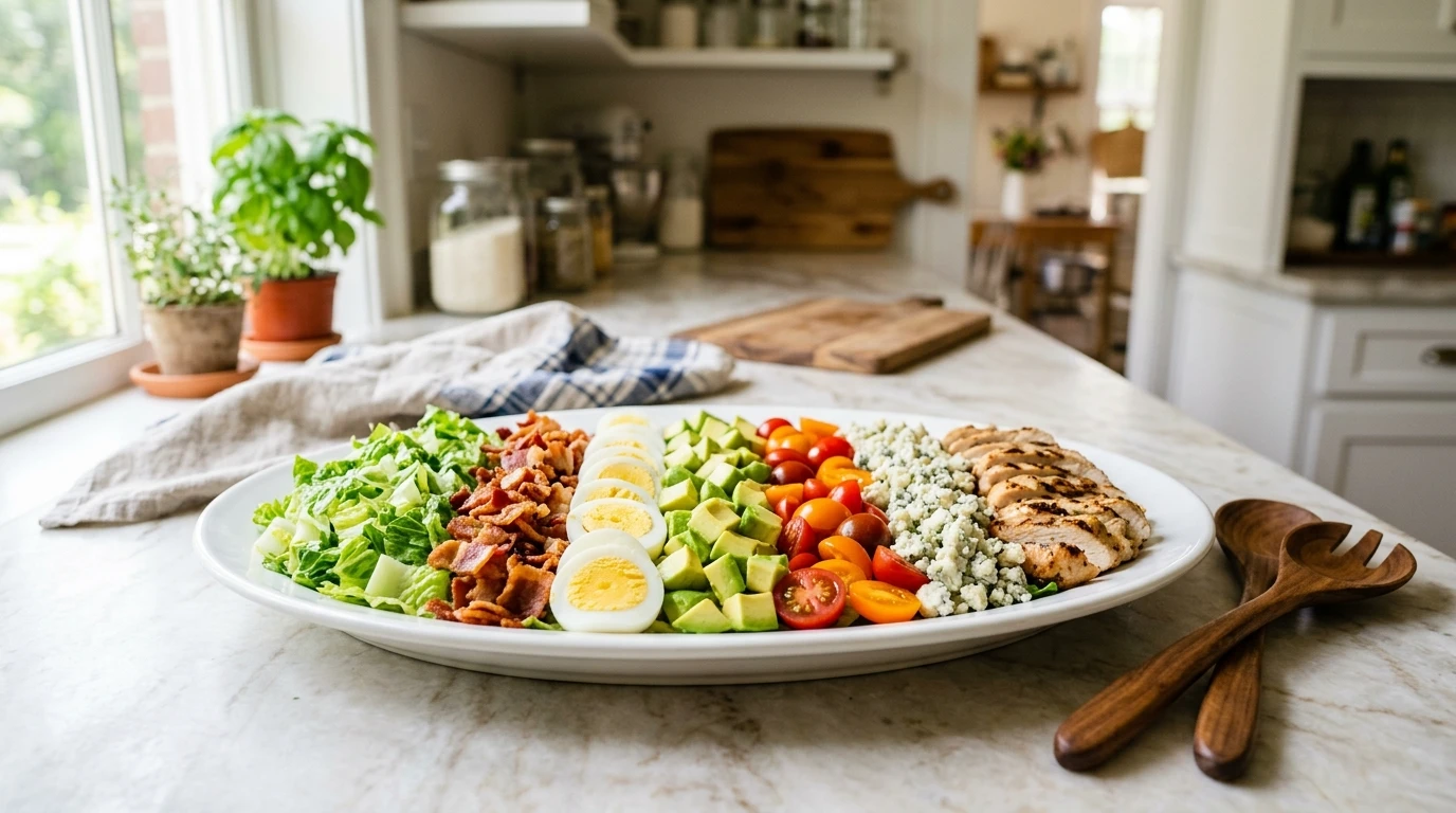 Classic Cobb Salad That Actually Keeps You Full Until Dinner