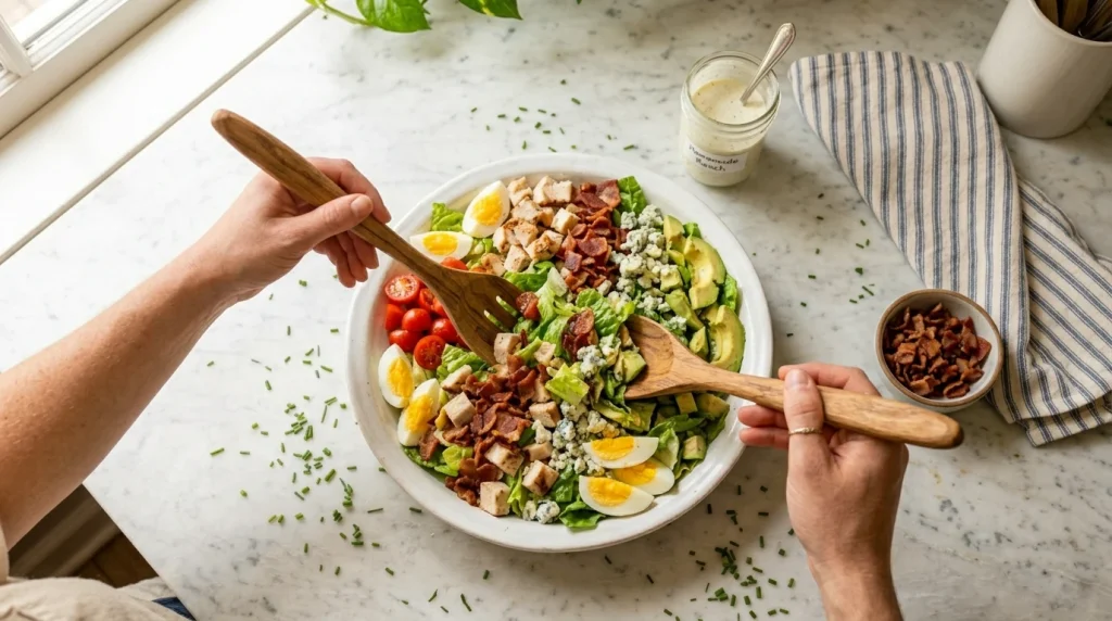 cobb salad finished
