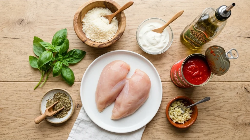 creamy tomato chicken ingredients