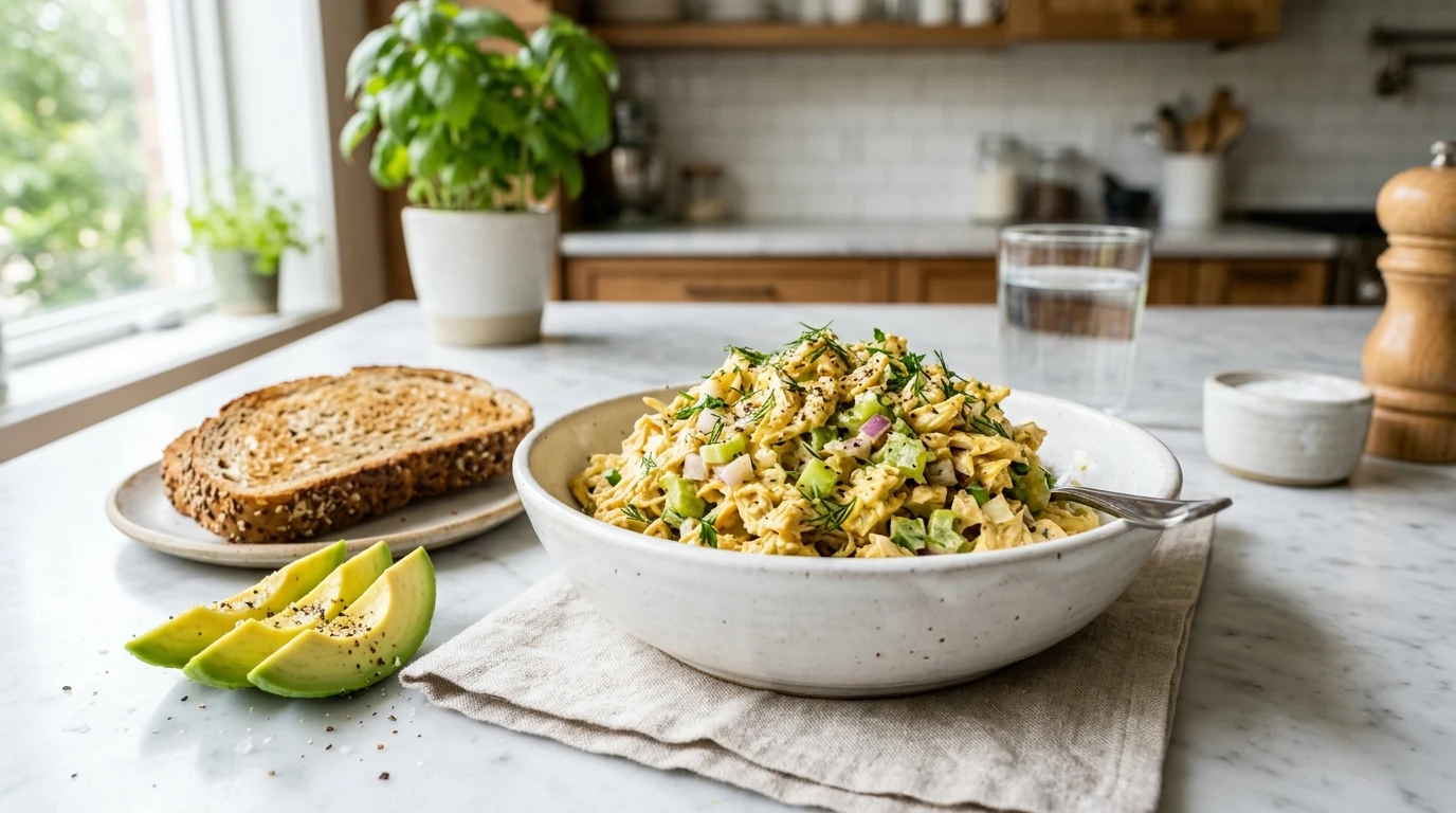 High Protein Chicken Salad That Kills Afternoon Cravings Every Time