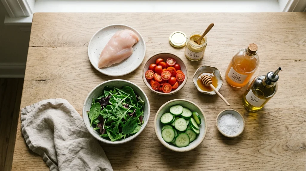 honey mustard chicken salad Ingredients
