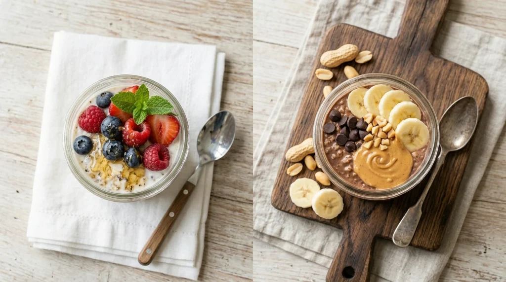 overnight oat variations