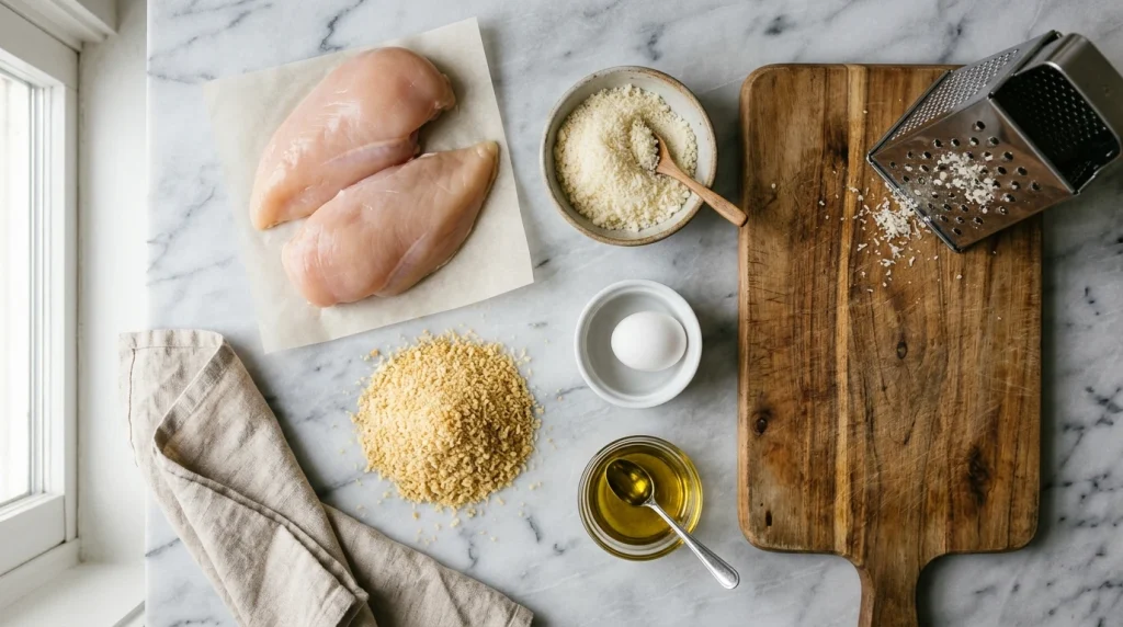parmesan crusted chicken Ingredients