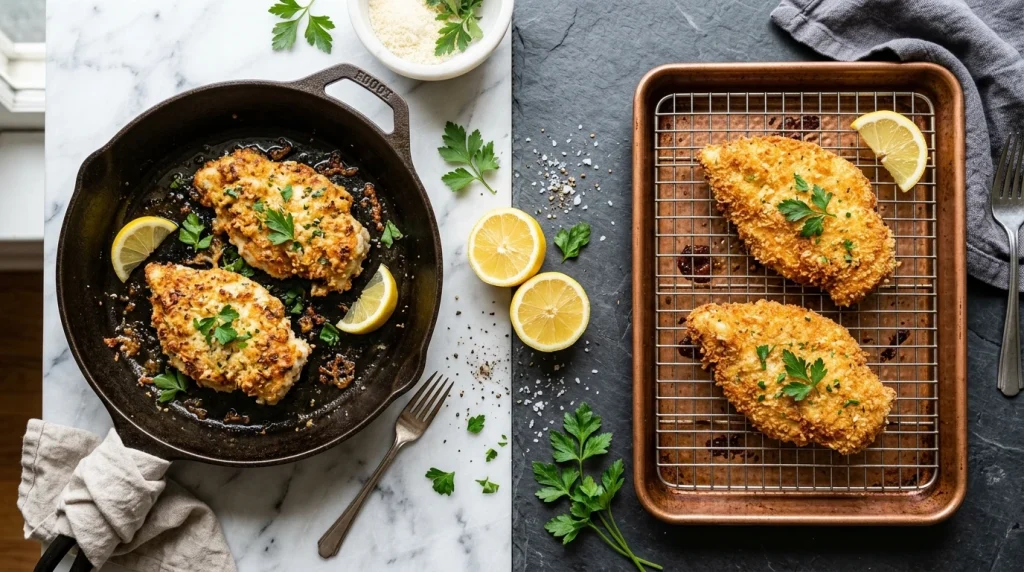 parmesan crusted chicken variations