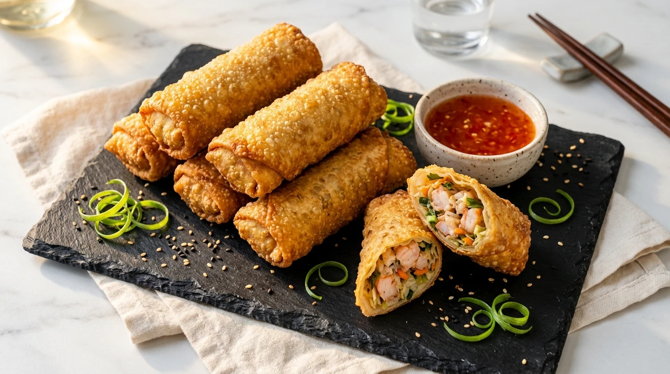 Shrimp Egg Rolls with 6 Ingredients: Quick, Easy & Budget-Friendly
