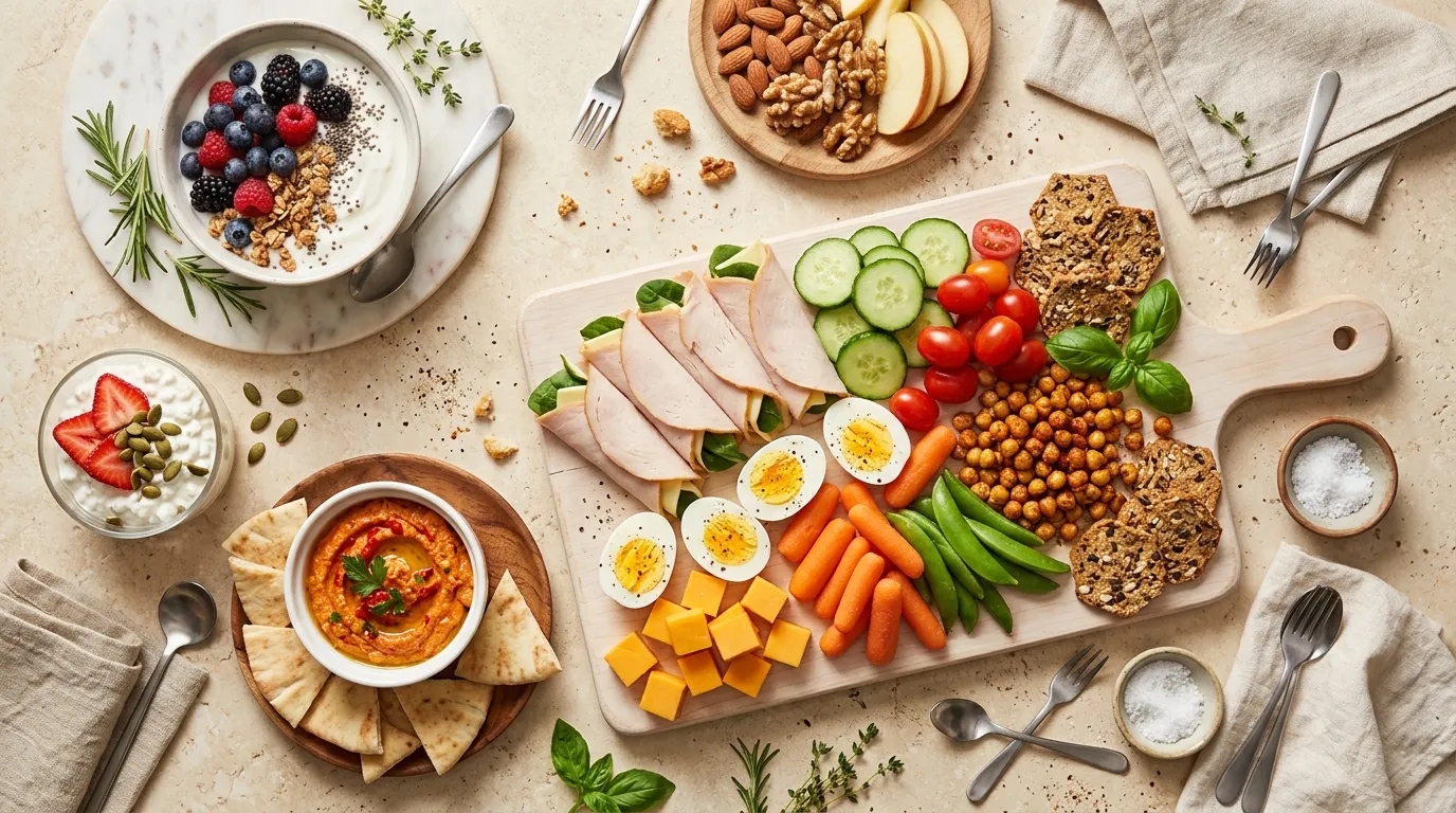15 Aesthetic High Protein Snack Boards for Your Feed