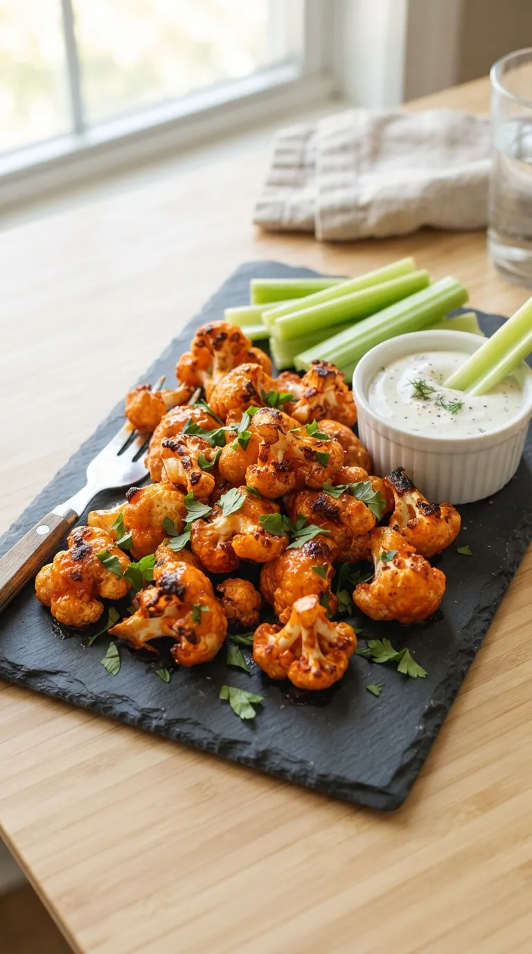 air fryer spicy bites recipes Buffalo Cauliflower