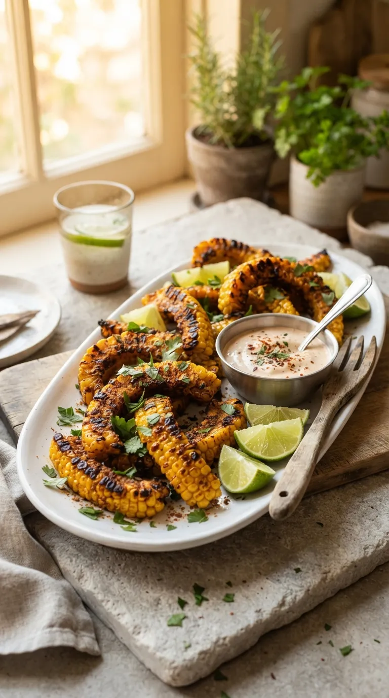air fryer spicy bites recipes Cajun Corn Ribs
