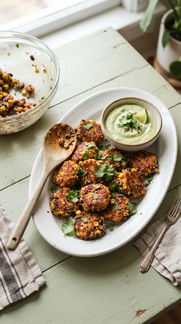air fryer spicy bites recipes Chipotle Bean Bites