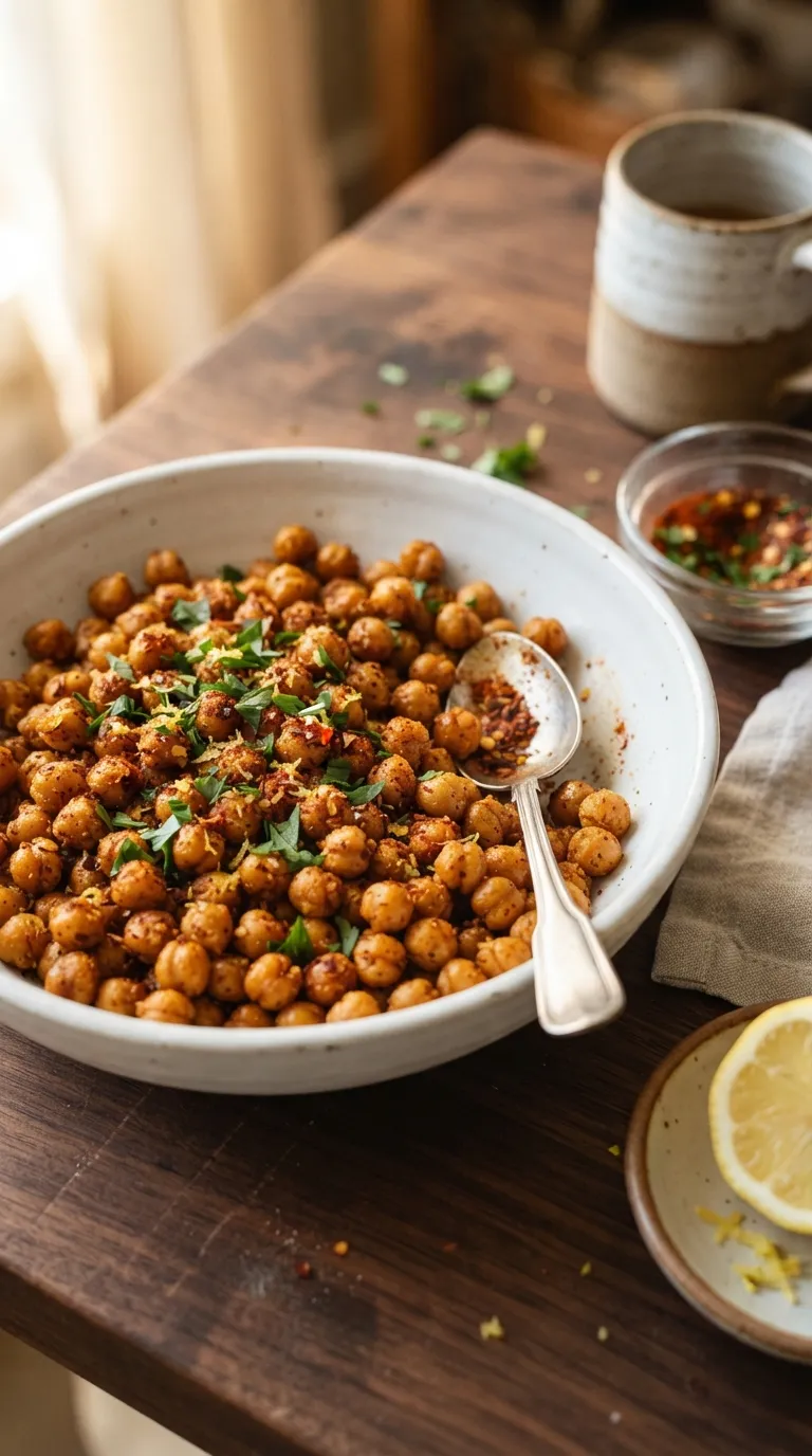 air fryer spicy bites recipes Fiery Chickpea Bites