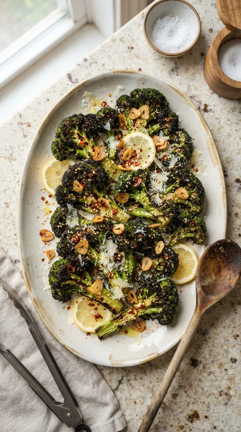 air fryer spicy bites recipes Garlic Chili Broccoli