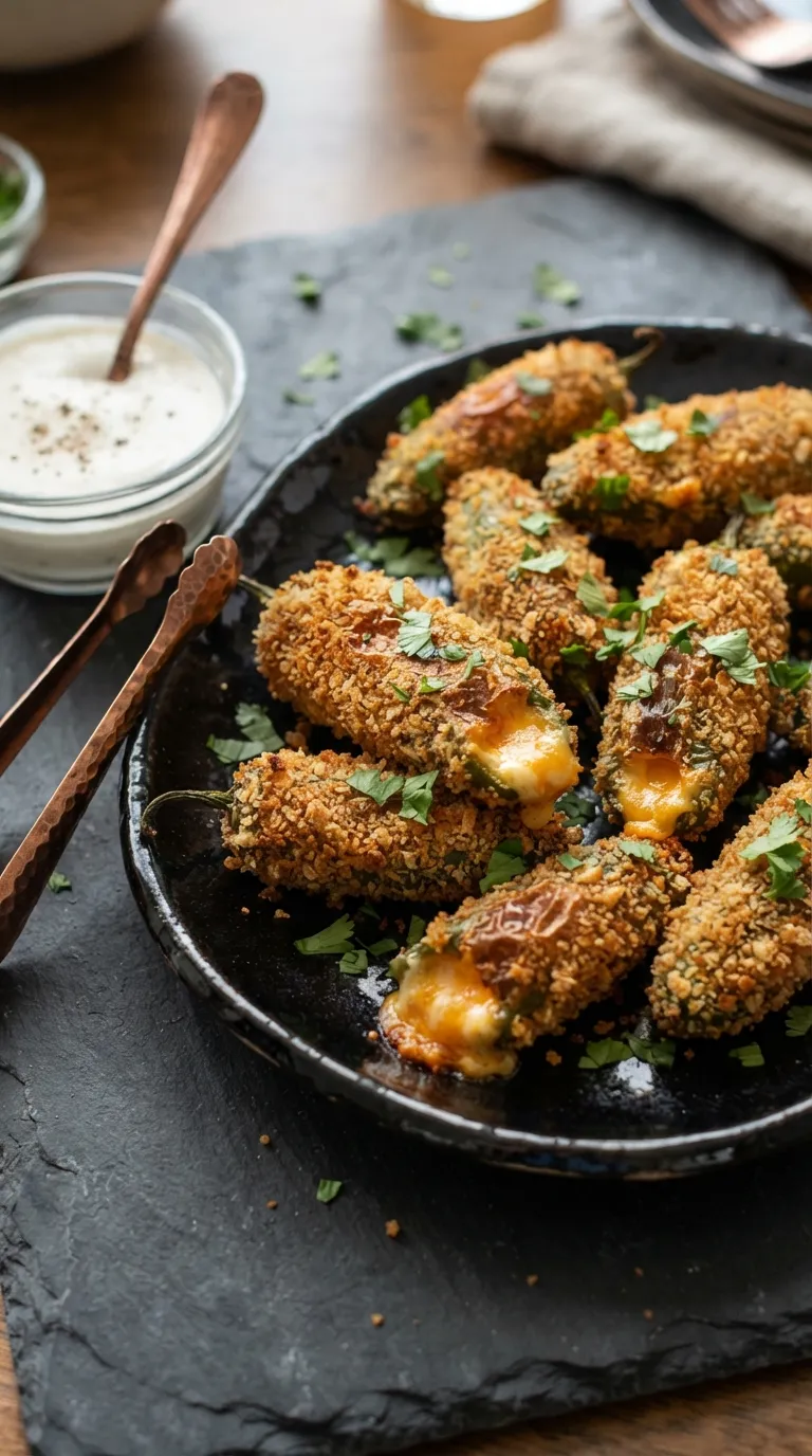 air fryer spicy bites recipes Jalapeno Cheese Poppers