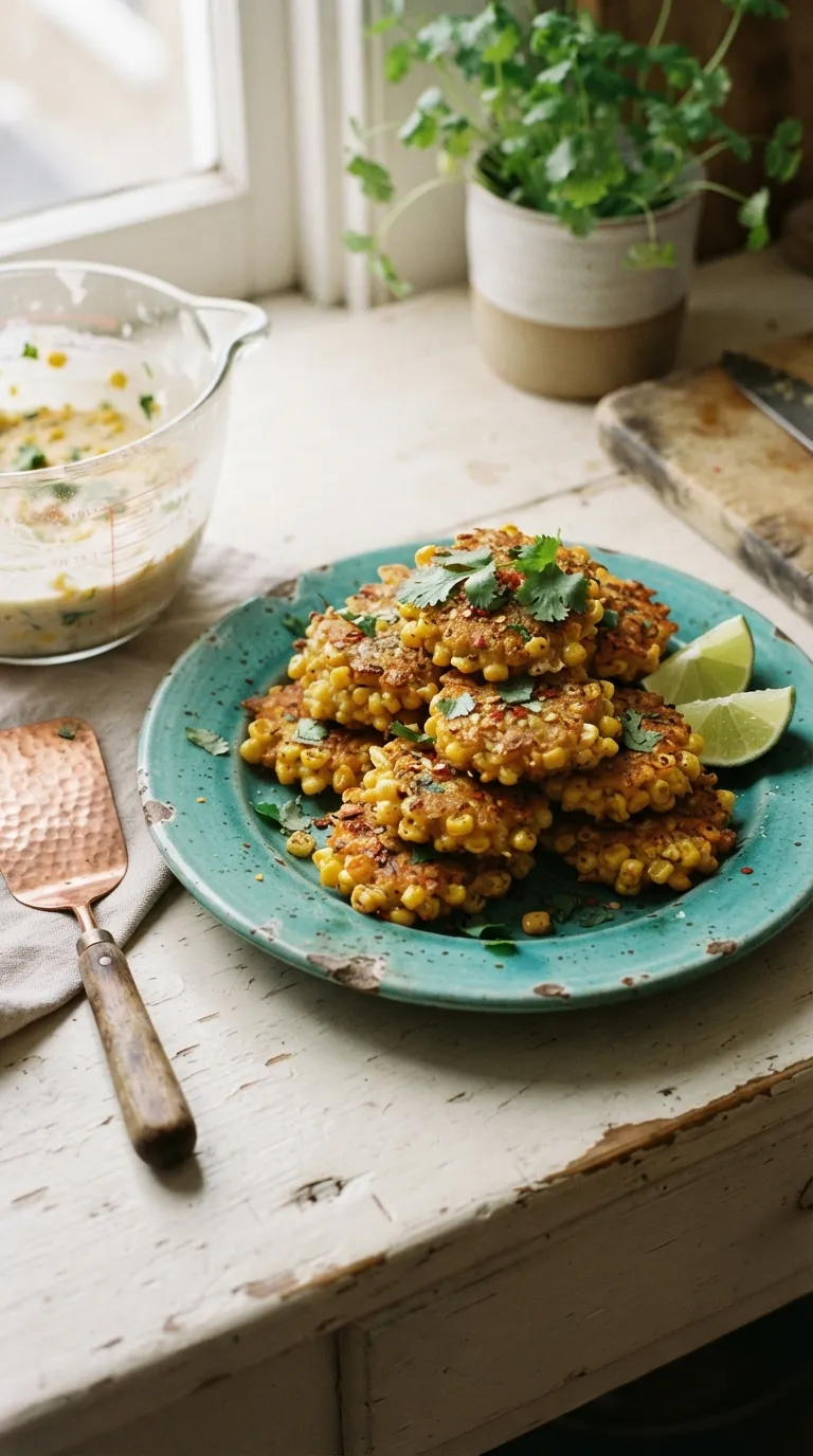 air fryer spicy bites recipes Spicy Corn Fritters