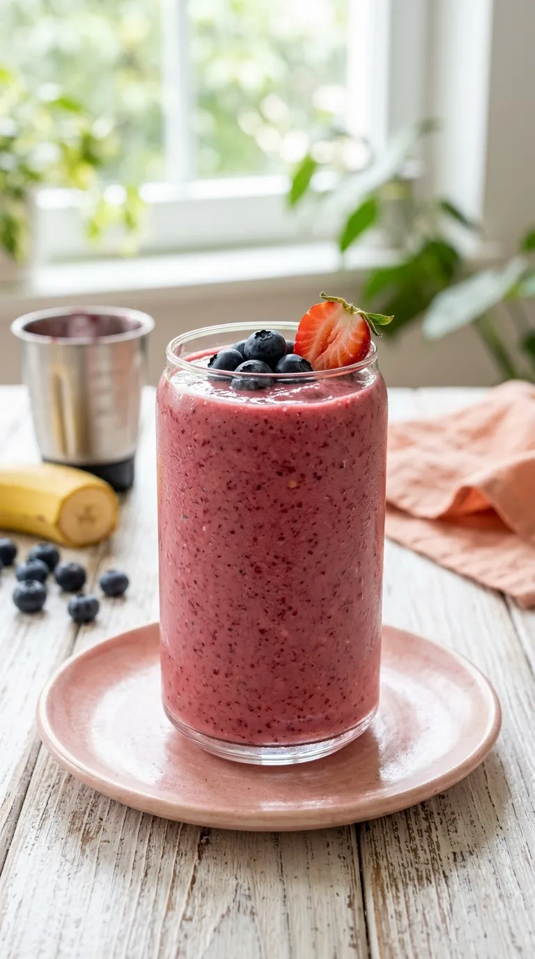 Breakfast ideas for kids Berry Banana Smoothie