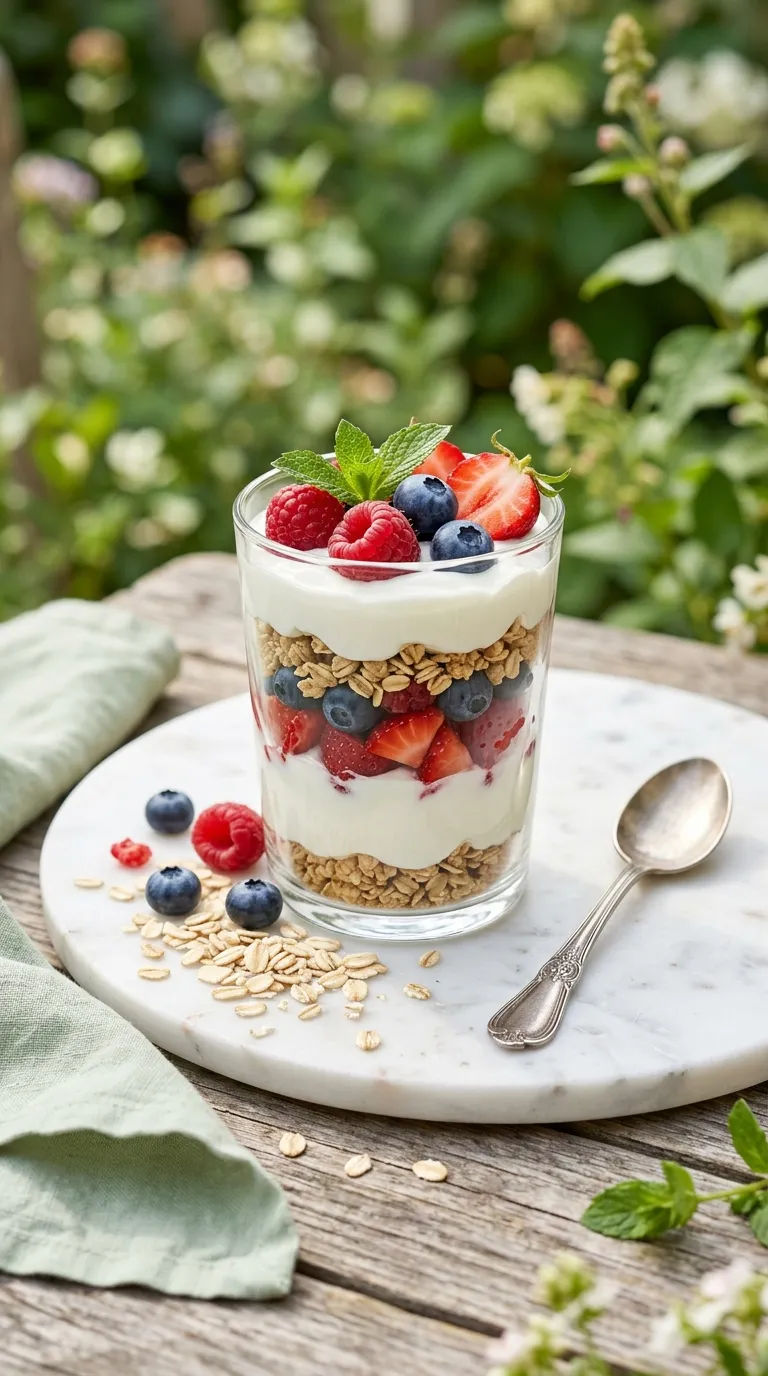 Breakfast ideas for kids Berry Yogurt Parfaits