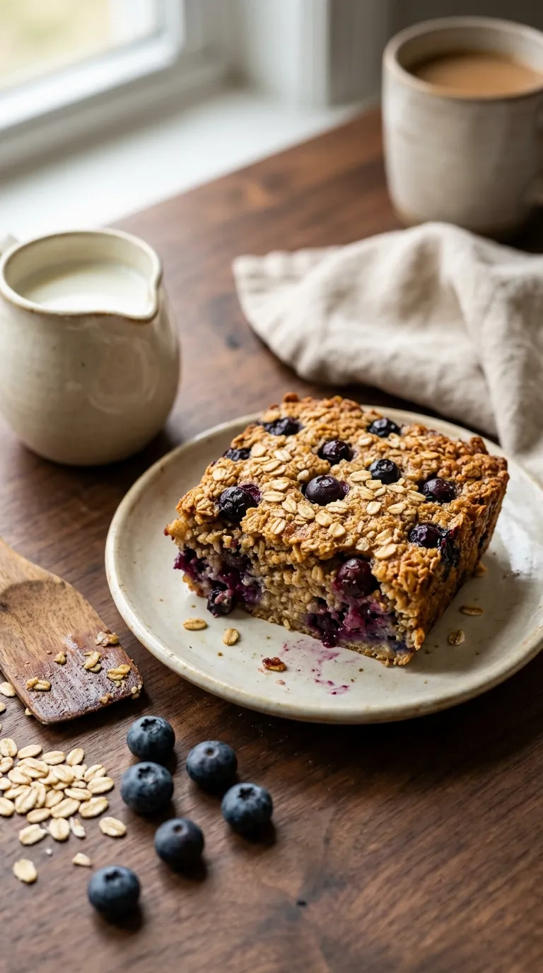 Breakfast ideas for kids Blueberry Baked Oatmeal