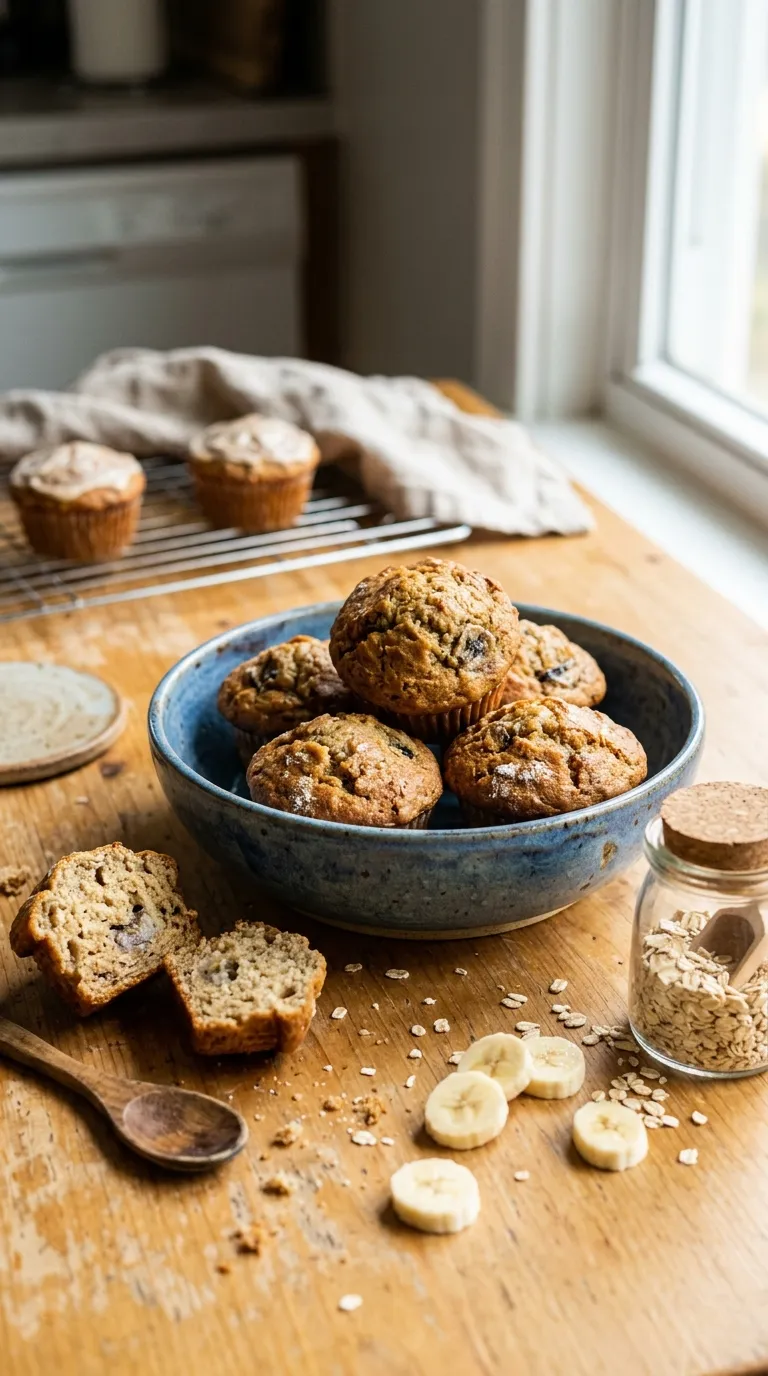 Breakfast ideas for kids Breakfast Banana Muffins